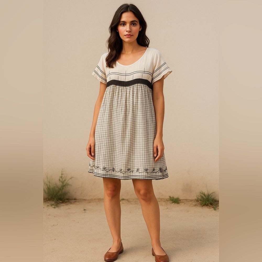 Injiri Handcrafted Cotton Dress